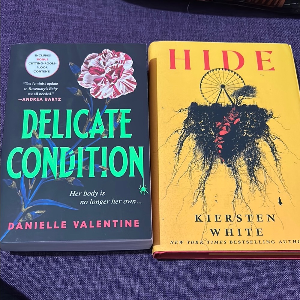 'Delicate Condition' Book - Black Cover
